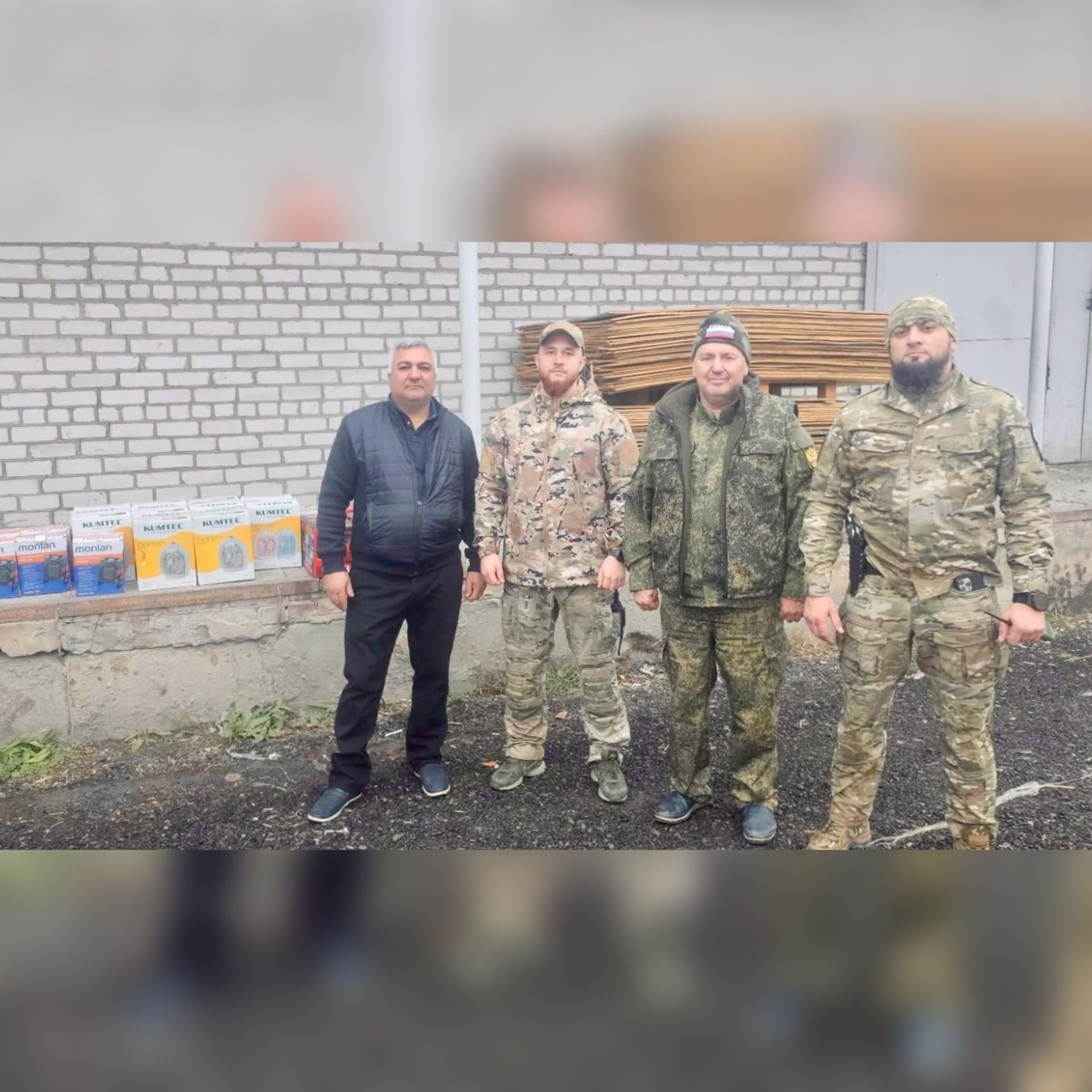 Представители азербайджанской диаспоры Махачкалы направили гумпомощь участникам СВО в Запорожской области